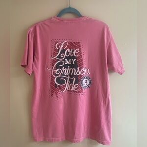 Vintage Alabama Pink Short Sleeve Tee